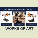 AR032 Apollo 11 Spacecraft Model 
